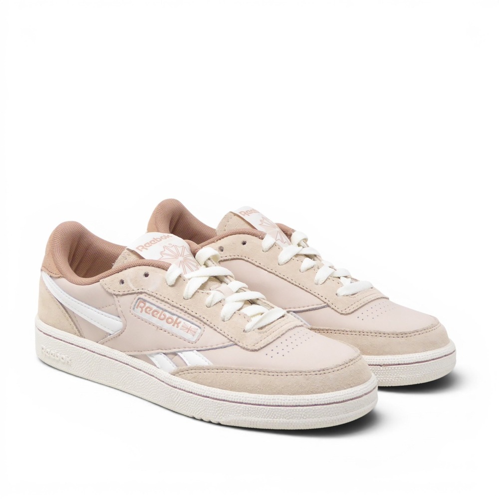 Reebok Womens Club C Revenge II Sneakers Pink Suede Leather Low Top 7 - Picture 2 of 9
